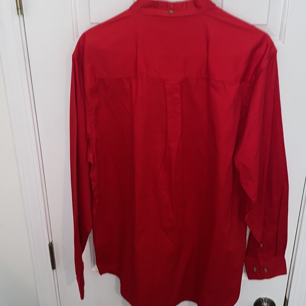 NWT - Red Oak - Collegiate licensed /Georgia -button down - Picture 2 of 14